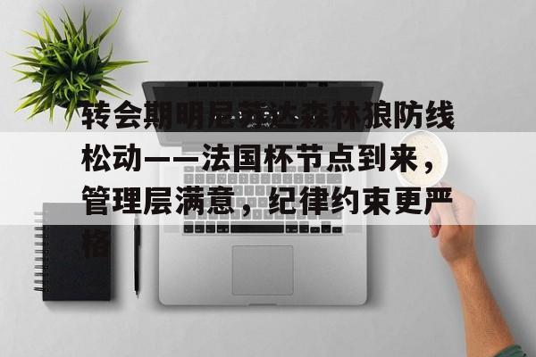 九游体育下载-转会期明尼苏达森林狼防线松动——法国杯节点到来，管理层满意，纪律约束更严格的简单介绍